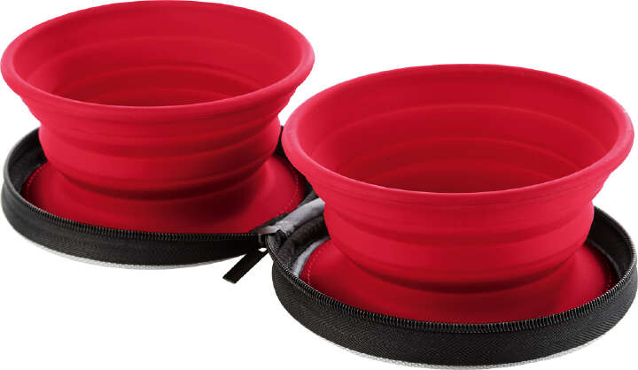 HUNTER Silikon-Reisenapf mit Tasche "List"